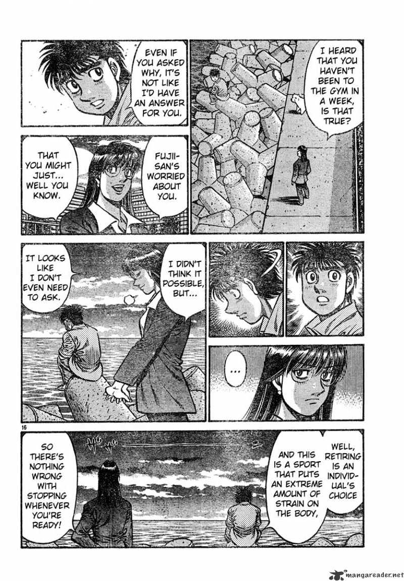 Hajime no Ippo: Fighting Spirit, Chapter 724 image 16